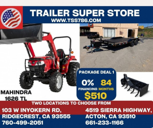 New 2024 MAHINDRA 1626 HST BUNDLE DEAL Tractor