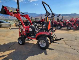 New 2024 Mahindra 1120 HST BUNDLE #1 Landscape Trailer