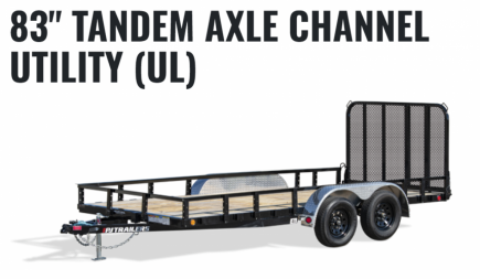 New 2024 PJ Trailers UL 83X18-GATE Utility Trailer