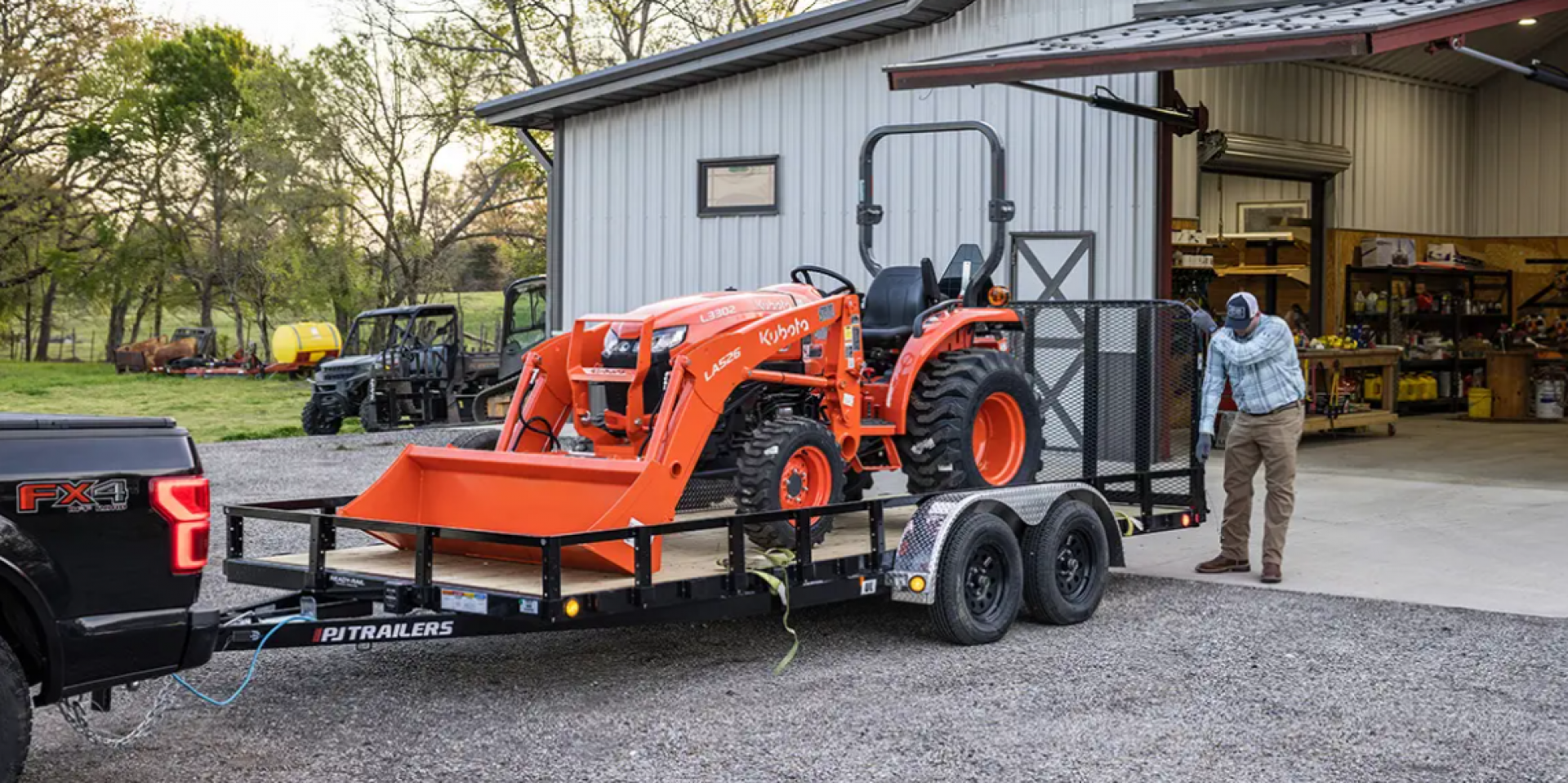 New 2024 PJ Trailers UL 83X18-GATE Utility Trailer