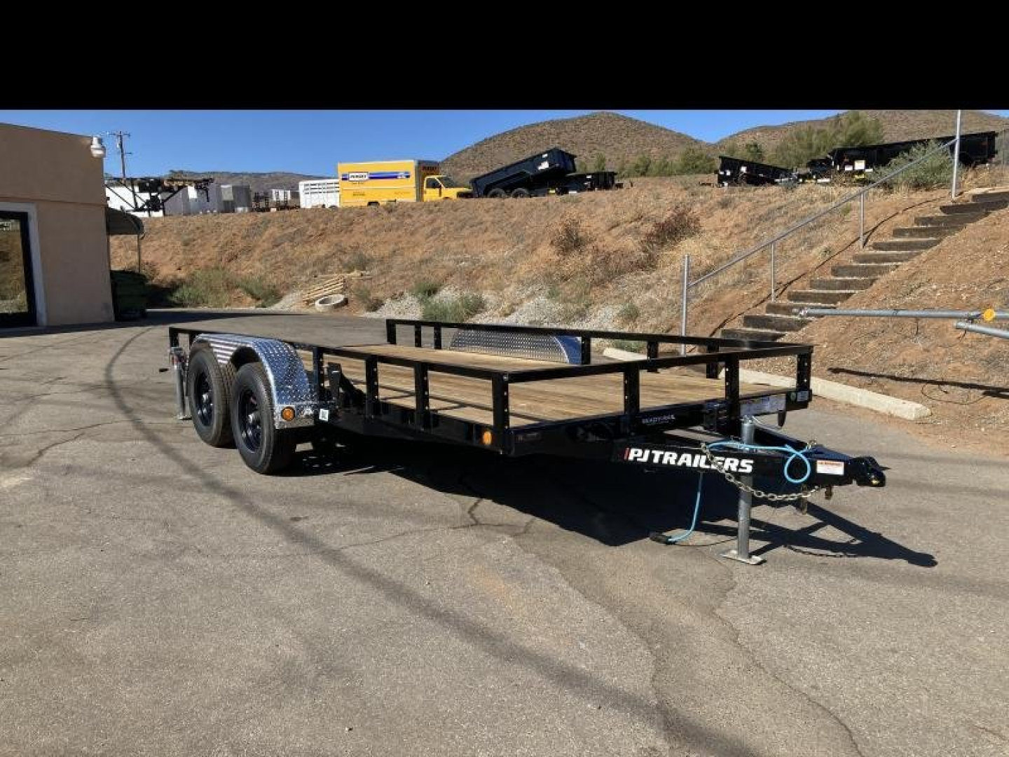 New 2024 PJ Trailers UL 83X16-RAMPS Utility Trailer