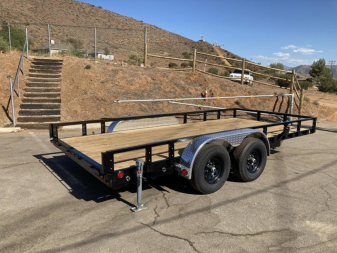 New 2024 PJ Trailers UL 83X16-RAMPS Utility Trailer