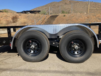 New 2024 PJ Trailers UL 83X16-RAMPS Utility Trailer
