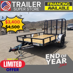 New 2023 PJ TRAILERS 77 x 10 U7 YEAR END SALE