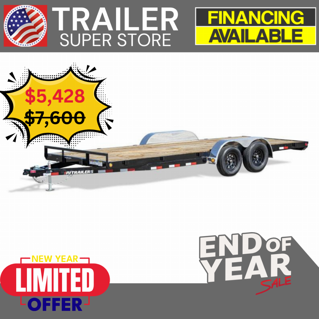 New 2024 PJ Trailers C5 83X20 YEAR END SALE
