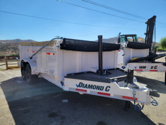 New 2025 Diamond C Trailers LPT 14X82-32-PACESETTER EDITION