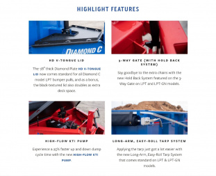 New 2025 Diamond C Trailers LPT 14X82-32-PACESETTER EDITION