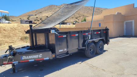 New 2025 Diamond C Trailers LPT 12X82-32