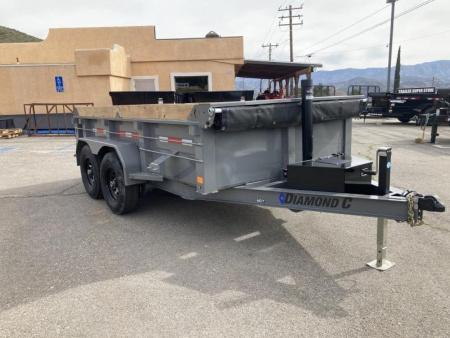 New 2026 Diamond C Trailers MDT 77X12 Dump Trailer