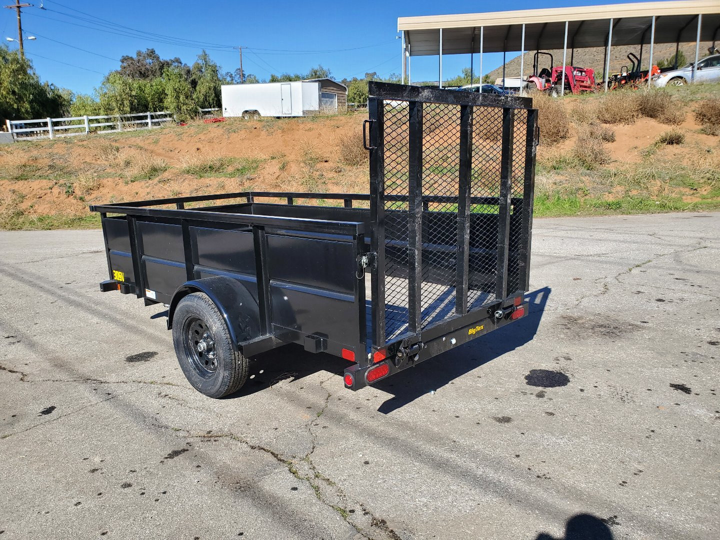 New 2024 Big Tex Trailers 30SV-8 Landscape Trailer