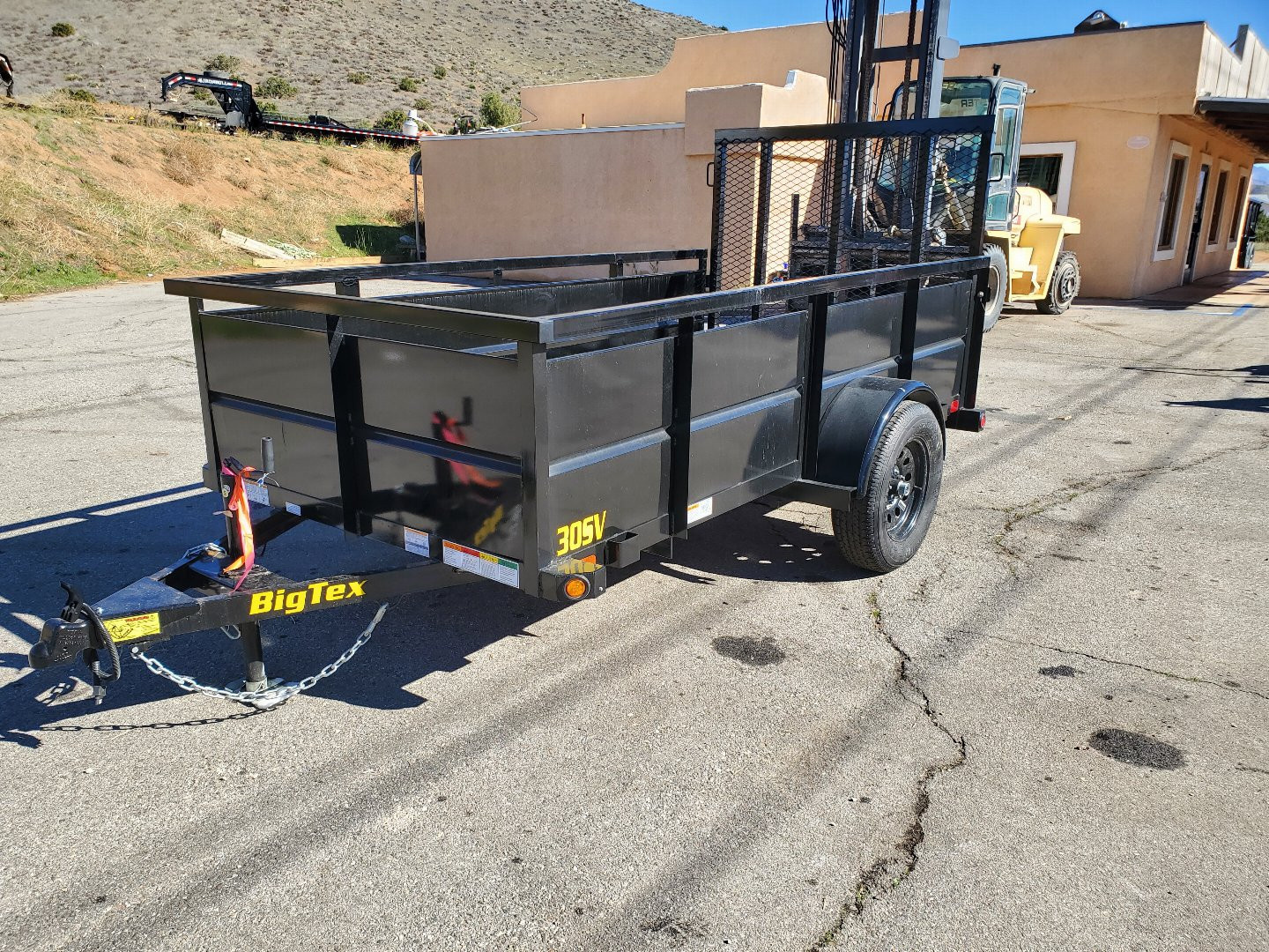 New 2024 BIG TEX TRAILERS 30SV-10 Landscape Trailer