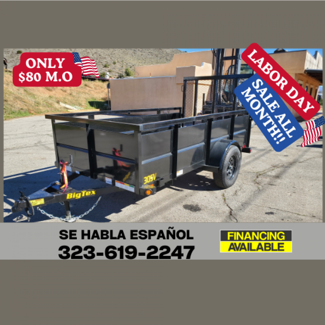 New 2024 BIG TEX TRAILERS 30SV-08 Landscape Trailer