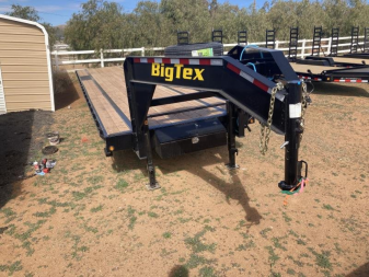 New 2024 BIG TEX TRAILERS 16GN-40 Flatbed Trailer