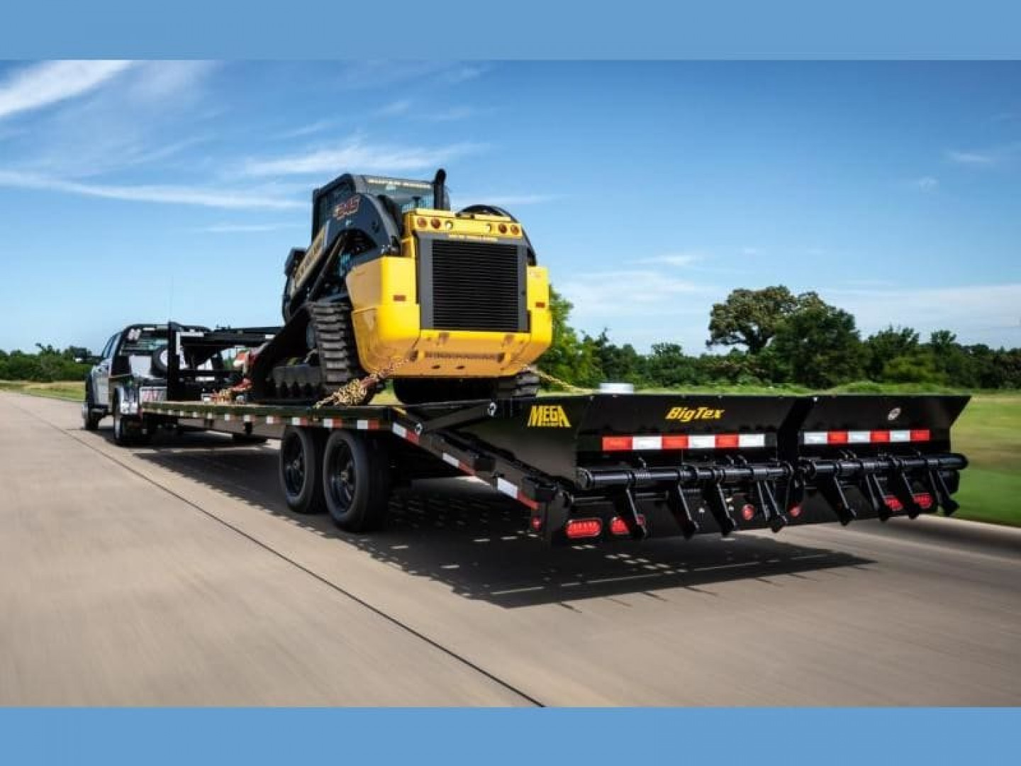 Used 2021 BIG TEX TRAILERS 16GN-35+5MR Flatbed Trailer