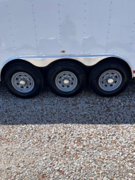 New 2023 8.5x34 Vintage Race Trailer OL834