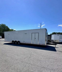 New 2023 8.5x34 Vintage Race Trailer OL834