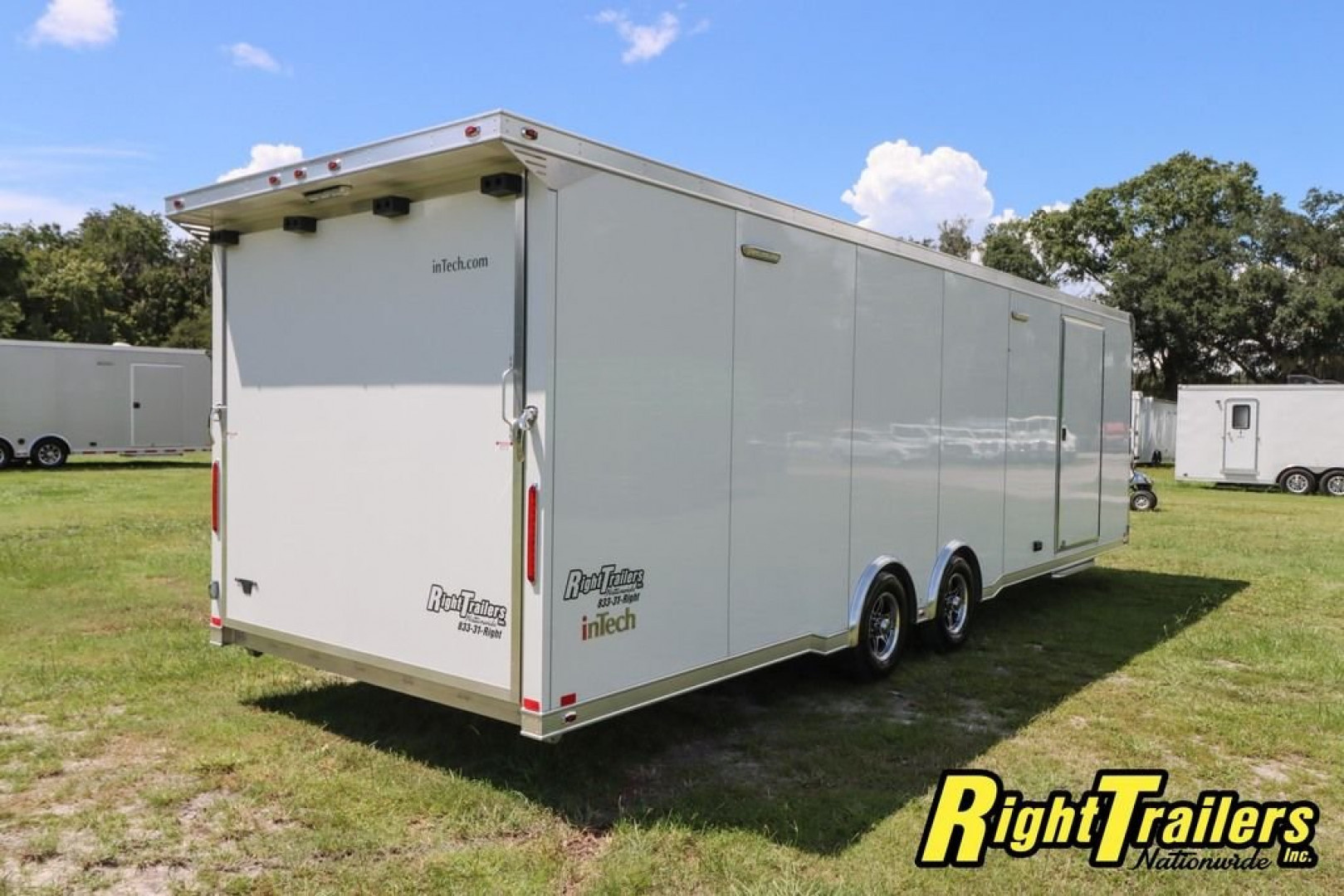 New 8.5x28 inTech LITE SERIES TAG TRAILER race trailer