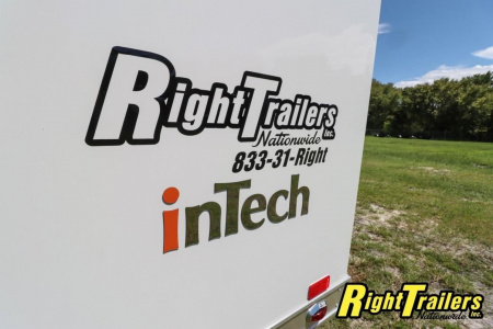 New 8.5x28 inTech LITE SERIES TAG TRAILER race trailer