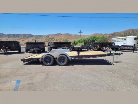 New 2024 PJ TRAILERS 83 x 18 C4182 Car Hauler BLACK FIRDAY SALE