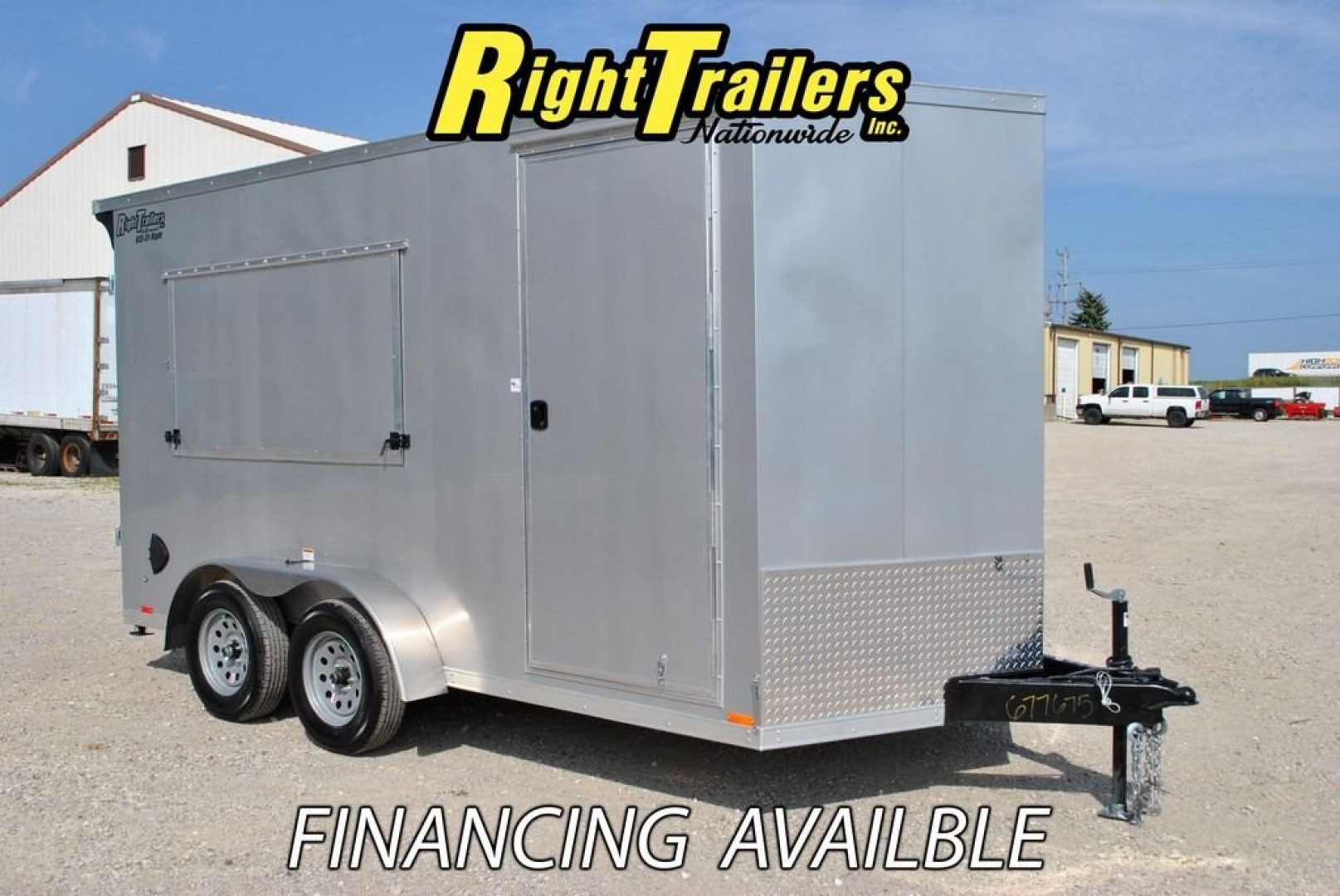 New 2025 7x14 RC Cargo Trailer 7x14 RC Cargo Trailer