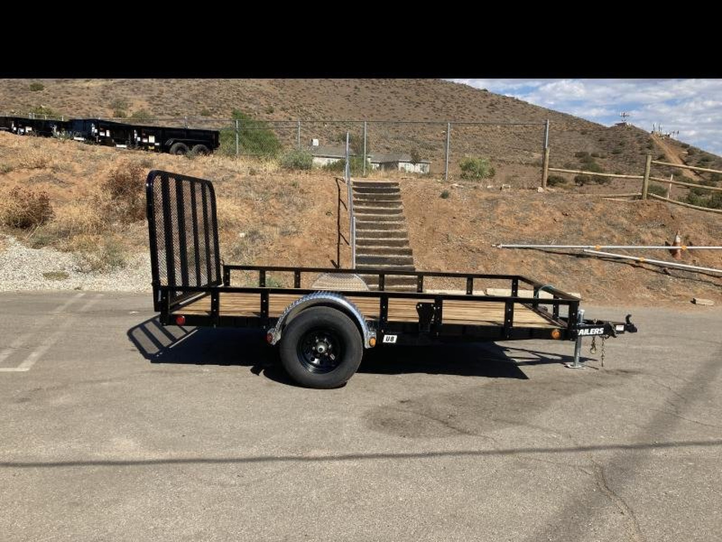 New 2023 PJ TRAILERS 82 x 12 U8 Utility Trailer