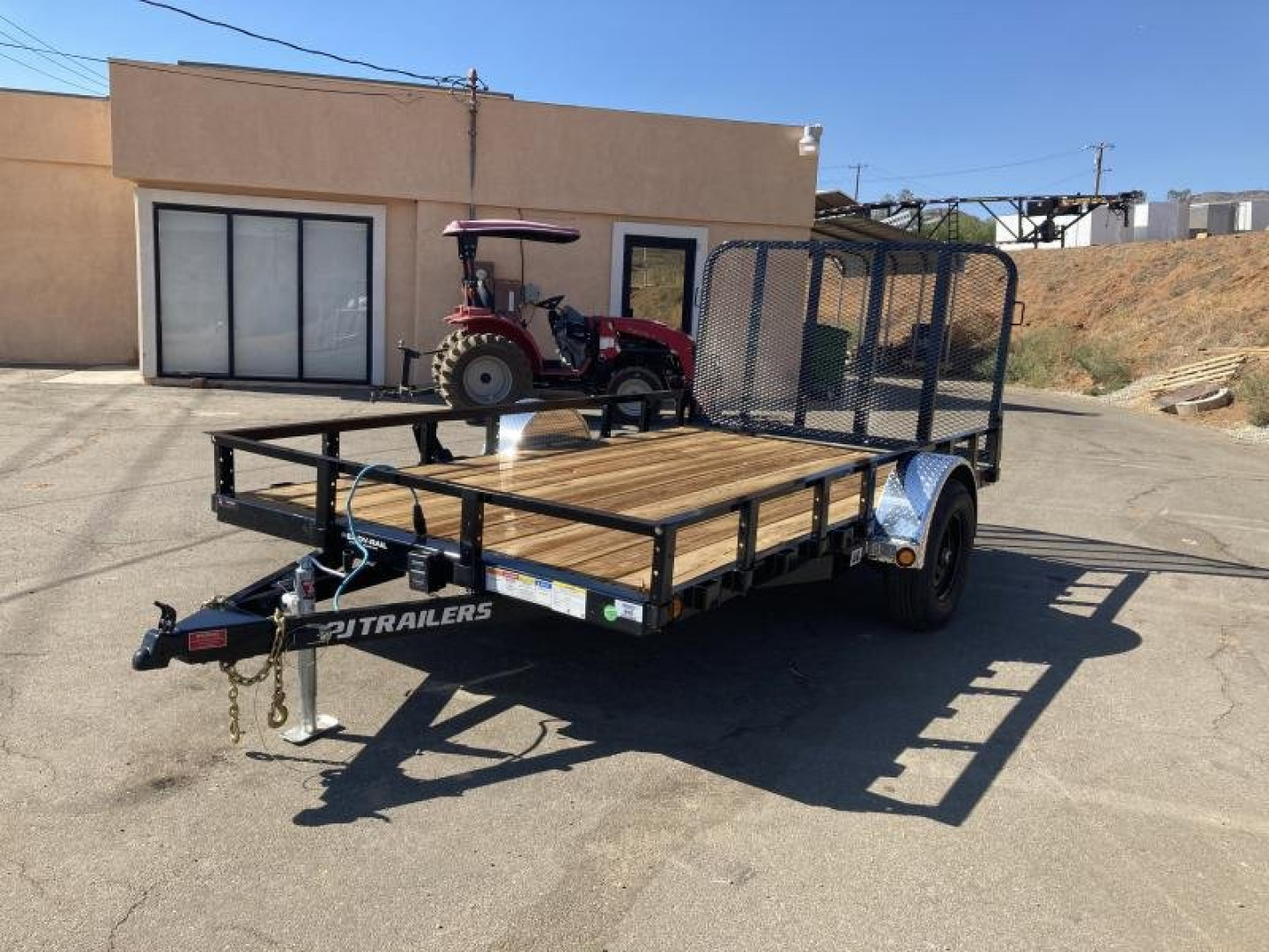 New 2023 PJ TRAILERS 82 x 12 U8 Utility Trailer