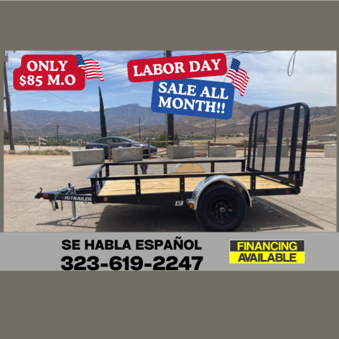 New 2023 PJ TRAILERS 77 x 10 U7