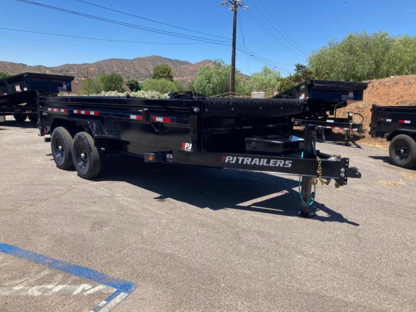New 2023 PJ Trailers 83 x 16 14K LowProfile Dump PRO DL Other