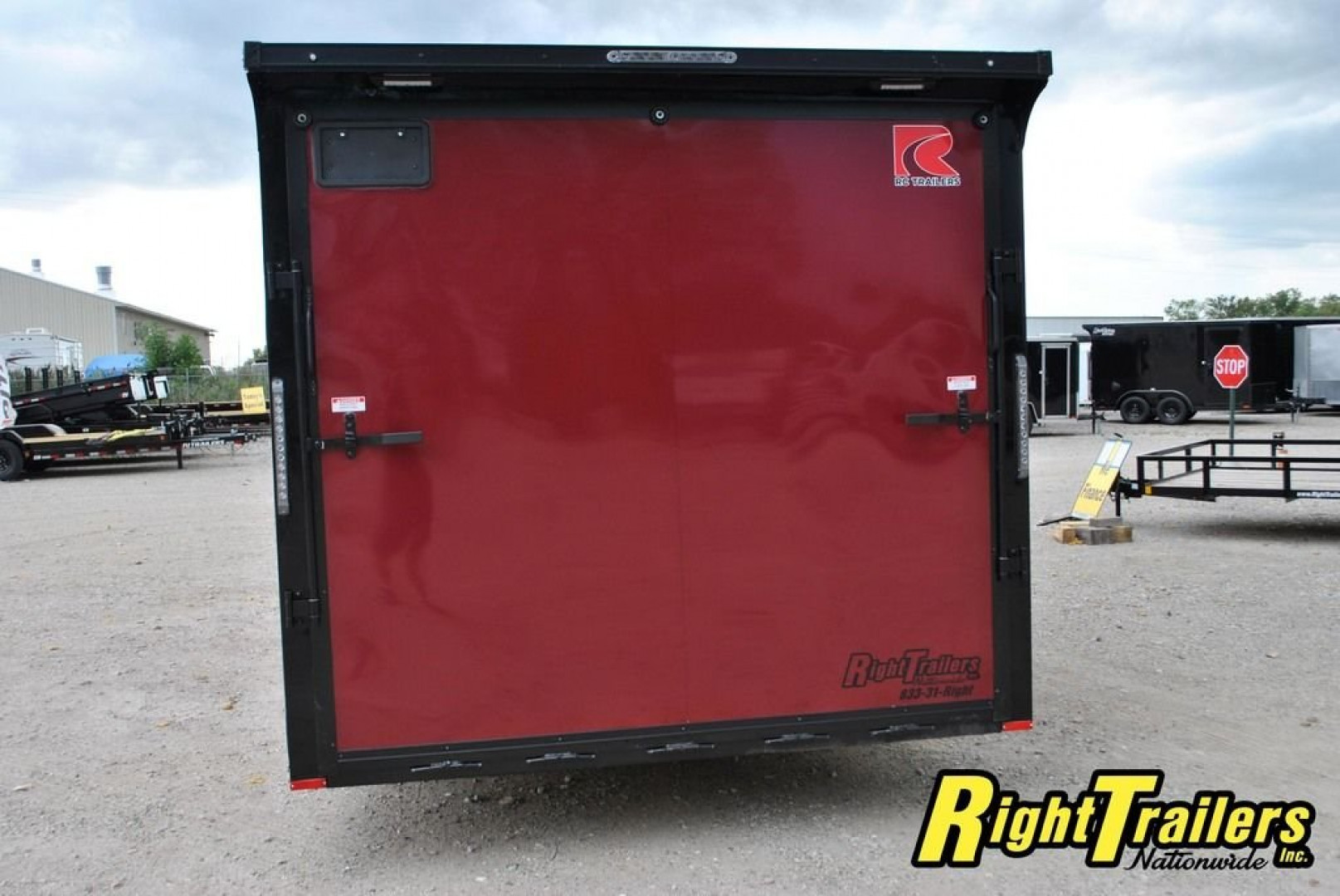 New 8.5x20 RC Enclosed Trailer