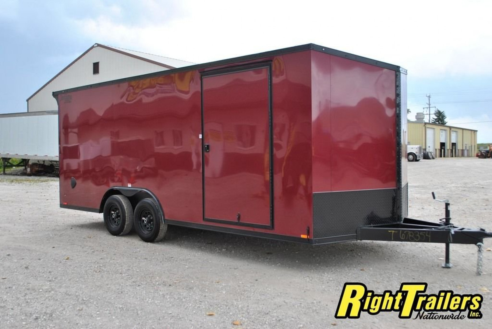New 8.5x20 RC Enclosed Trailer
