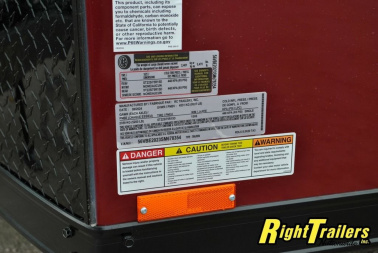 New 8.5x20 RC Enclosed Trailer