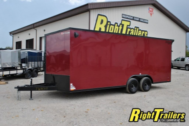 New 8.5x20 RC Enclosed Trailer