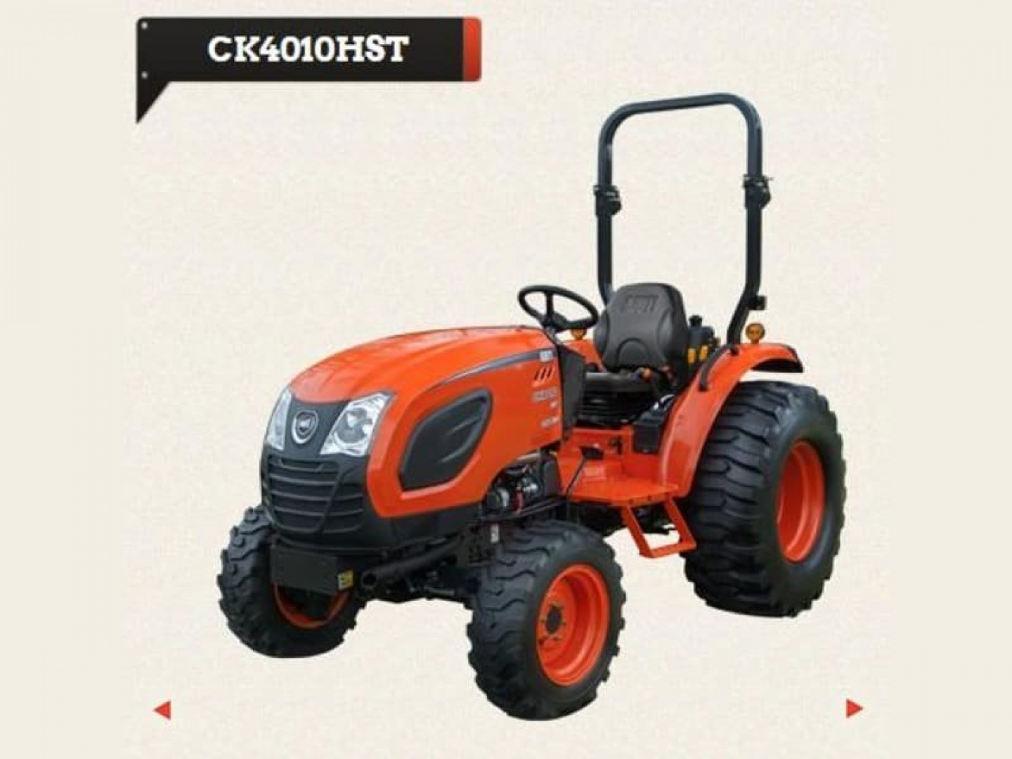 New 2022 Kioti CK4010
