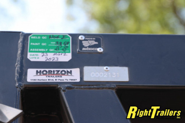 New 2023 7x20x4 Horizon Trailers Roll Off Dumpster Bin Roll Off