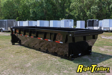 New 2023 7x20x4 Horizon Trailers Roll Off Dumpster Bin Roll Off