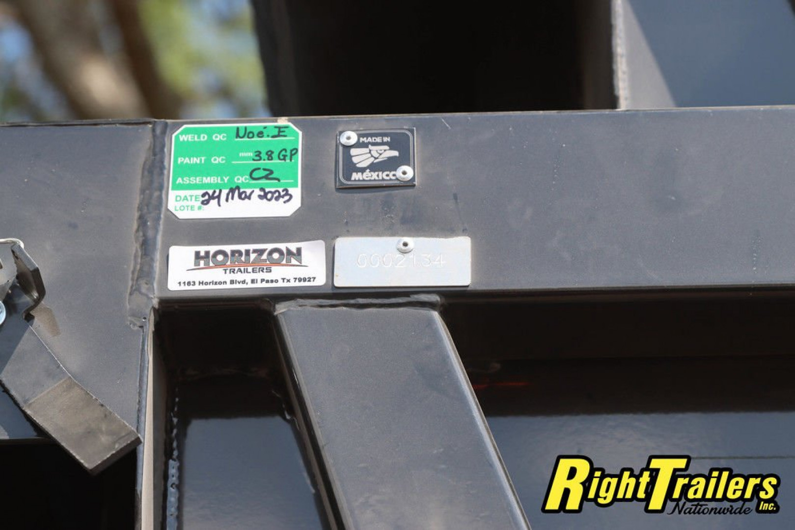 New 2023 7x20x4 Horizon Trailers Roll Off Dumpster Bin Roll Off