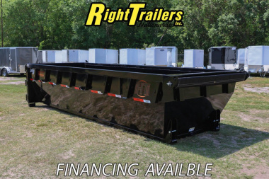 New 2023 7x20x4 Horizon Trailers Roll Off Dumpster Bin Roll Off