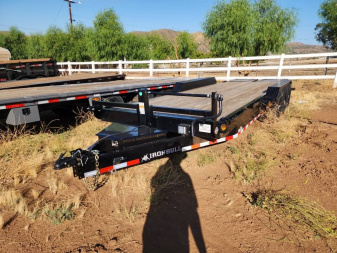 New 2023 IRON BULL ETB 83X24 Equipment Trailer