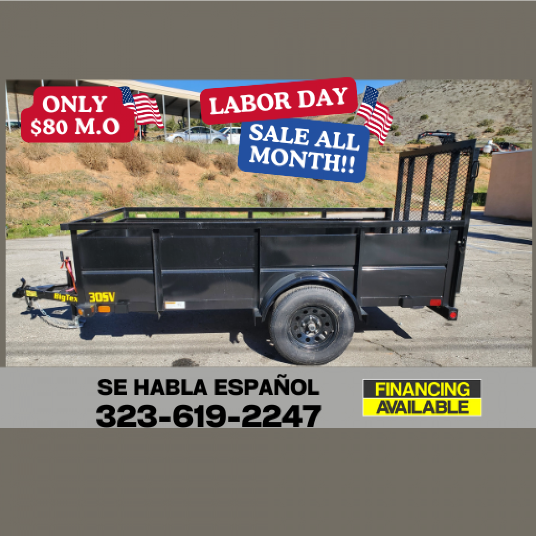 New 2024 Big Tex Trailers 30SV-10 Landscape Trailer