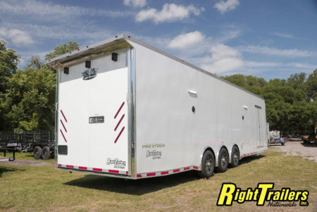 New 2022 8.5x34 Vintage Pro Stock Series Race Trailer P834