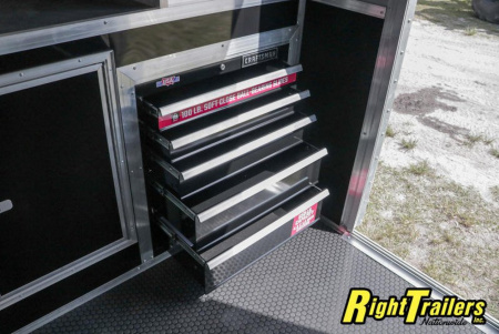 New 2022 8.5x34 Vintage Pro Stock Series Race Trailer P834