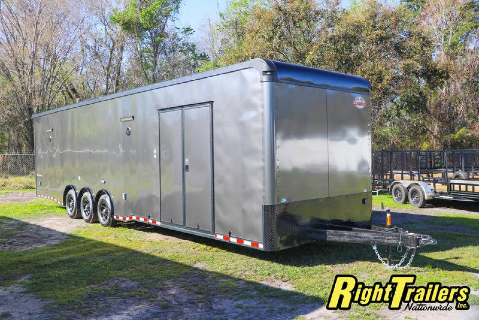 New 2022 8.5x34 Cargo Mate Race Trailer GAEL8.534TTA4