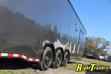 New 2022 8.5x34 Cargo Mate Race Trailer GAEL8.534TTA4