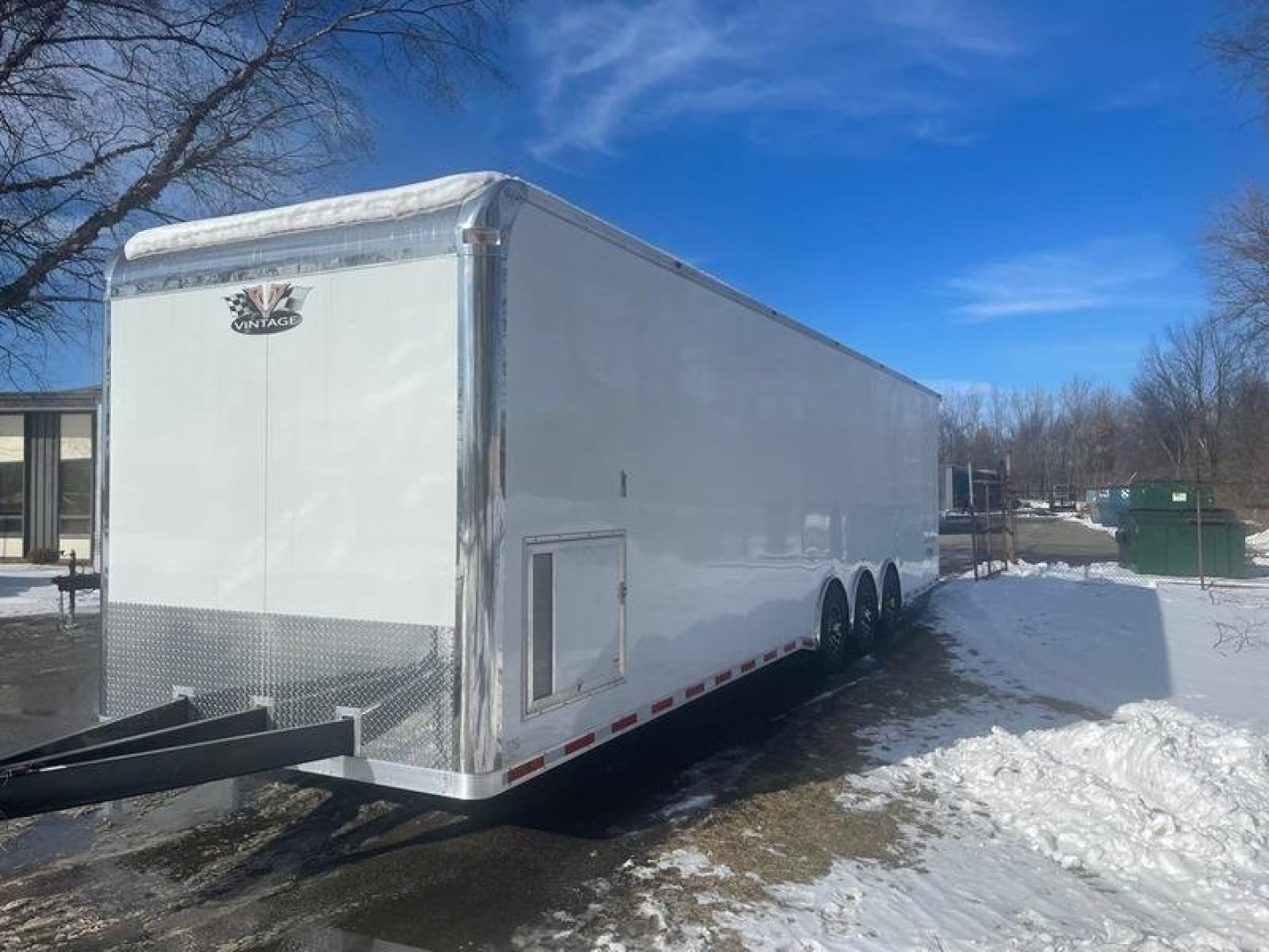 New 2022 8.5x34 Vintage Pro Stock Series Race Trailer P834