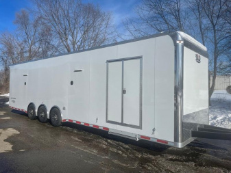 New 2022 8.5x34 Vintage Pro Stock Series Race Trailer P834