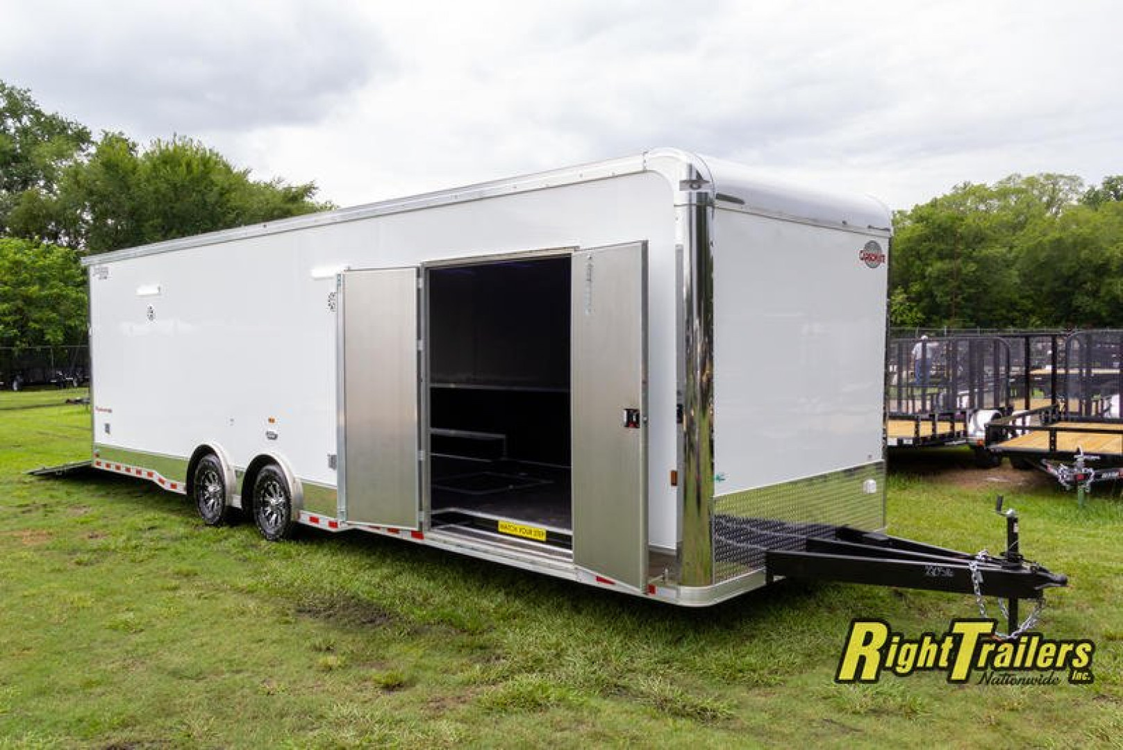 New 2022 8.5x30 Cargo Mate Racing Trailer GAEL8.530TA4