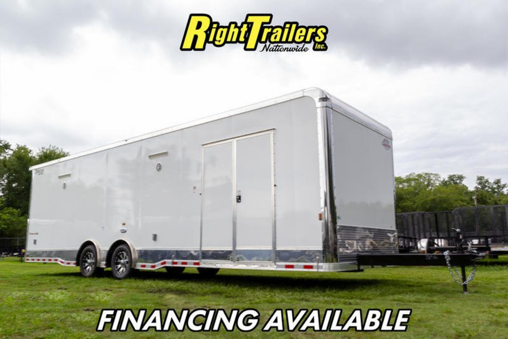 New 2022 8.5x30 Cargo Mate Racing Trailer GAEL8.530TA4