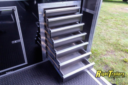 New 2022 8.5x30 Cargo Mate Racing Trailer GAEL8.530TA4