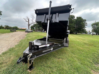 New 2025 Diamond T 83x14 14K Telescopic w/ Hydraulic Jack Dump Trailer