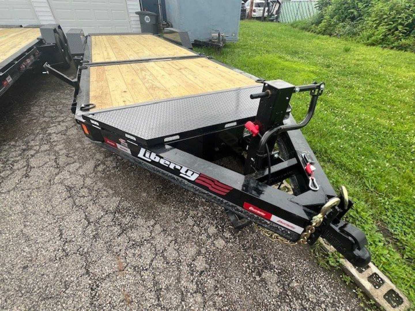 New 2025 Liberty Trailers 83x22 (16+6) 14k Rated Split Deck